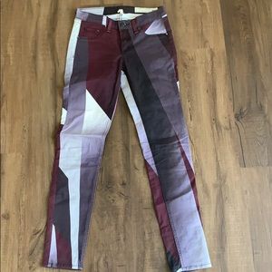 Rag and Bone multicolor jeans
